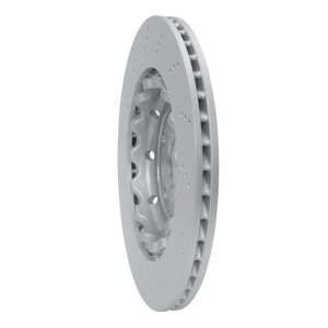 Audi RS4 Brake Rotor (1) - Rear - R1 Concepts - Drilled - `07-`08